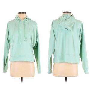 Ideology Pullover Hoodie, Mint Green, Size Small